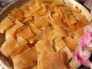 Bánh phồng tôm vuông Năm Căn Cà Mau - 500g