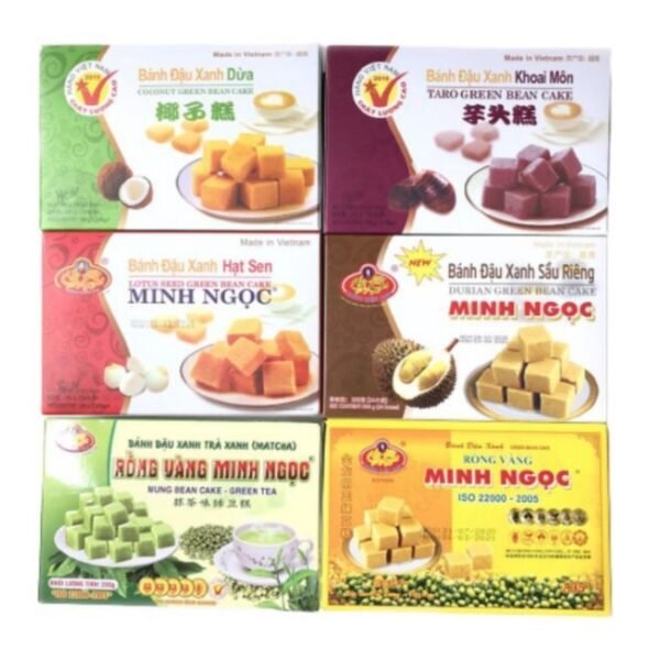 Bánh đậu xanh Minh Ngọc các vị