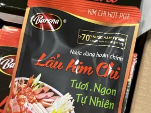 Gia vị hoàn chỉnh Lẩu kim chi Barona - 180g