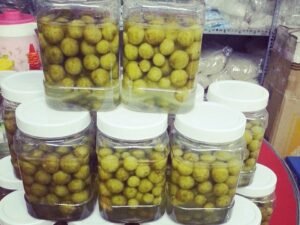 Sấu ngâm đường phèn