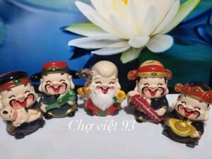 Bộ Tượng Ngũ Thần Tài Lộc - Phúc - Lộc - Thọ - Tài - Hỷ