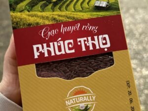 Gạo huyết rồng Phúc Thọ - 1kg