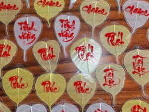 Lá bồ đề bỏ ốp điện thoại