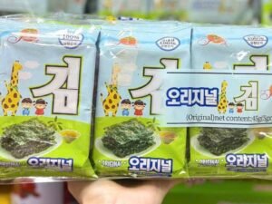 Rong biển lá kim hàn quốc set 9 gói