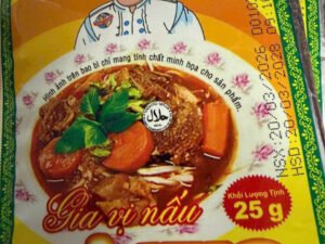 Gia vị nấu bò kho